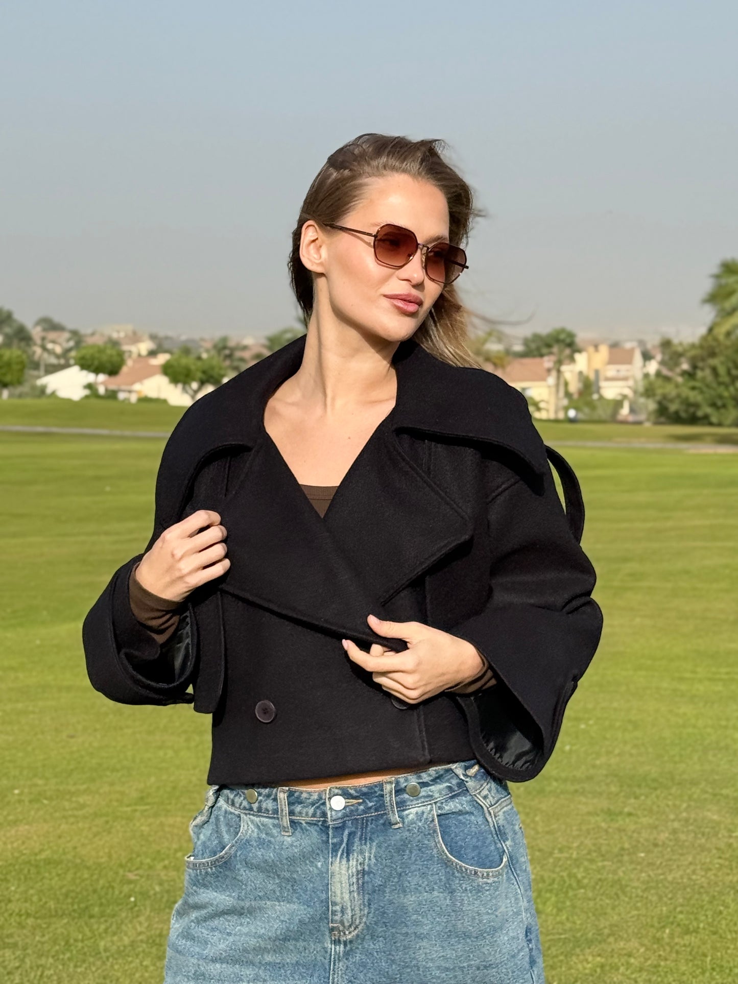 Callistos Black coat
