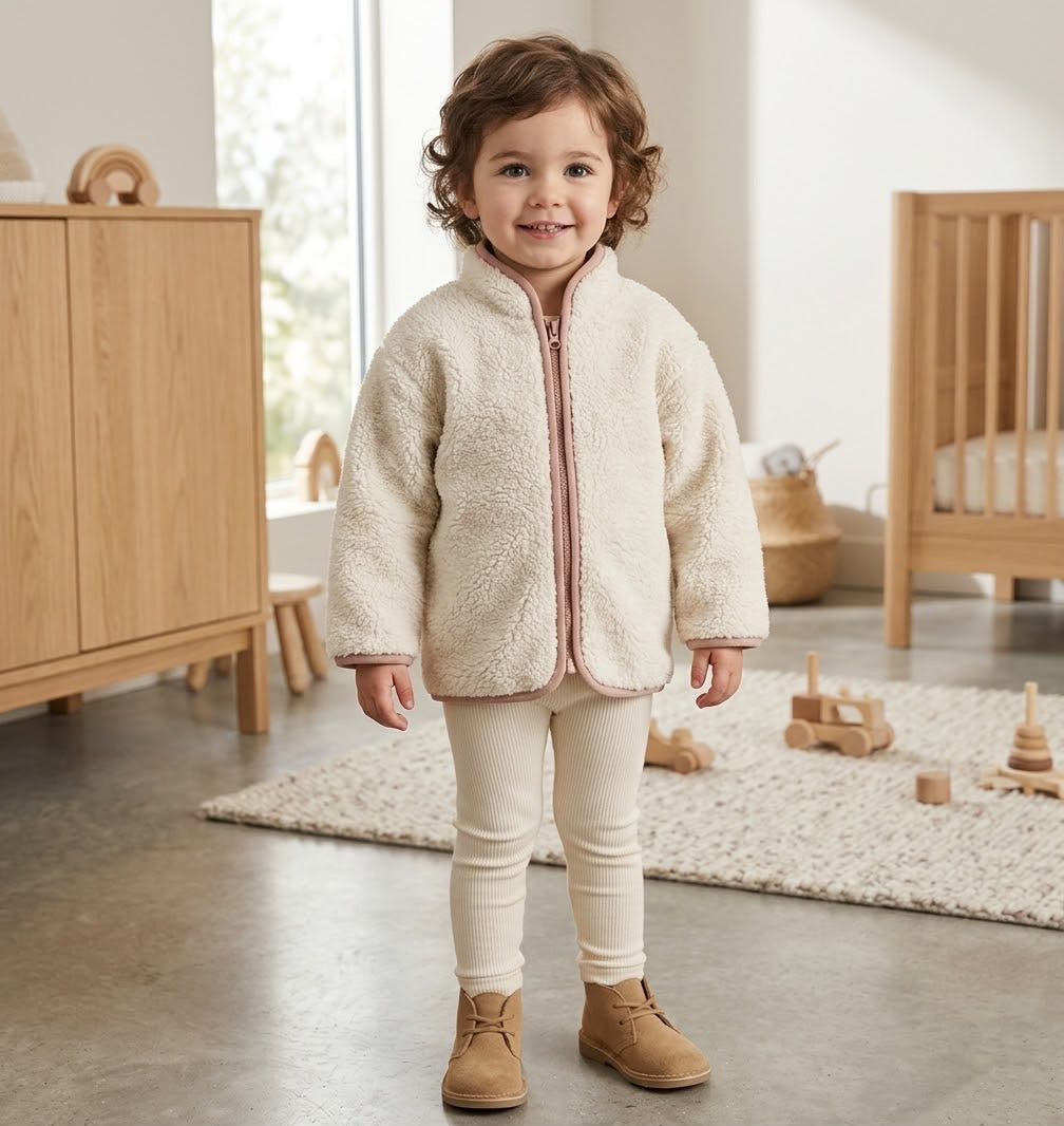 Callistos Teddy Cream Jacket