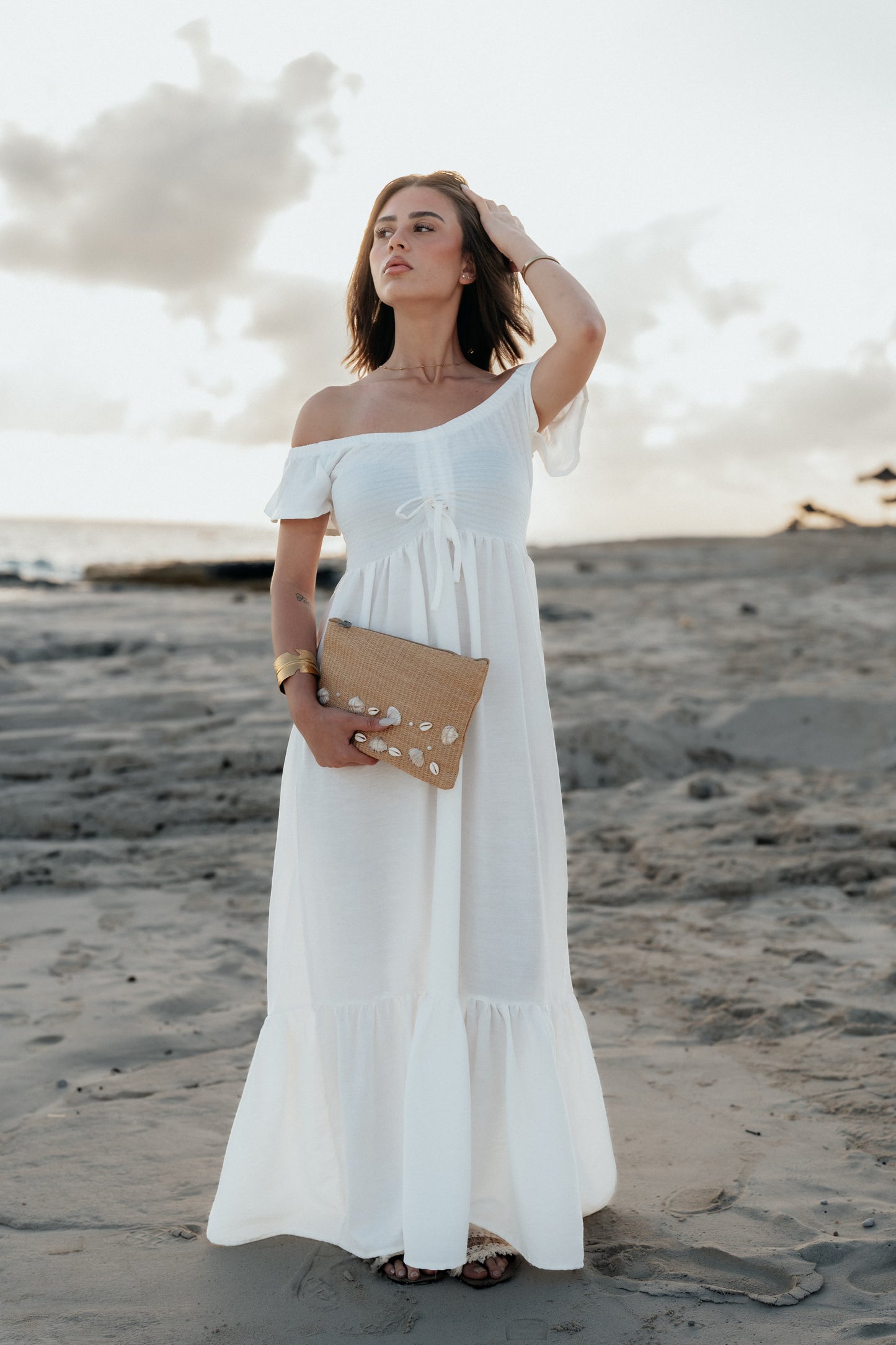 Callistos White Dress