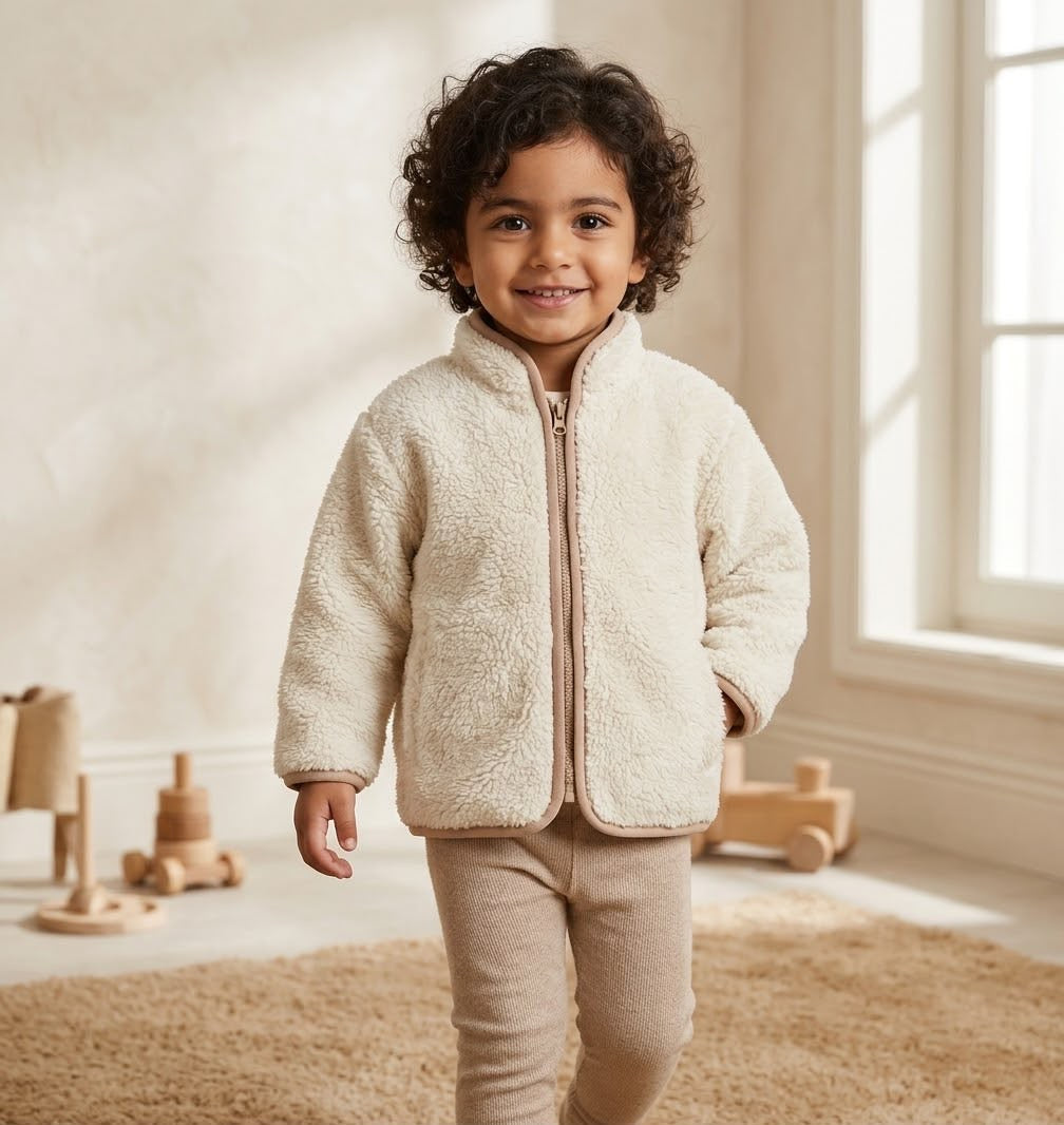 Callistos Teddy Cream Jacket
