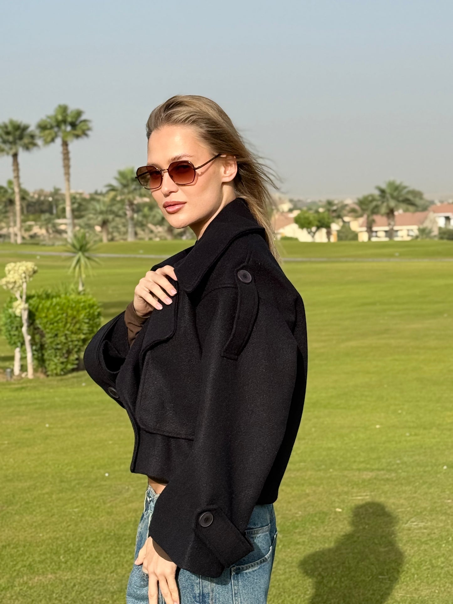 Callistos Black coat