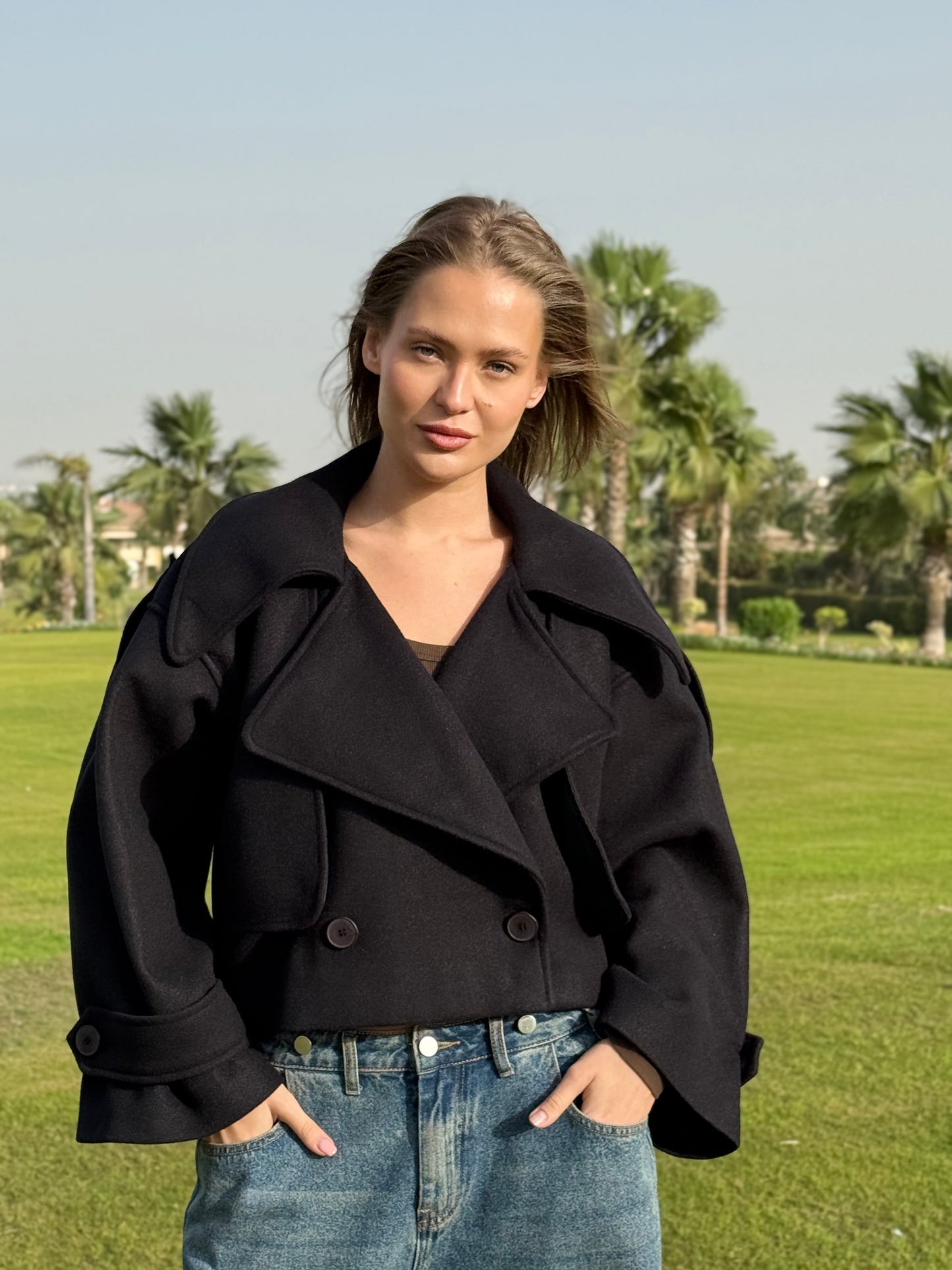 Callistos Black coat
