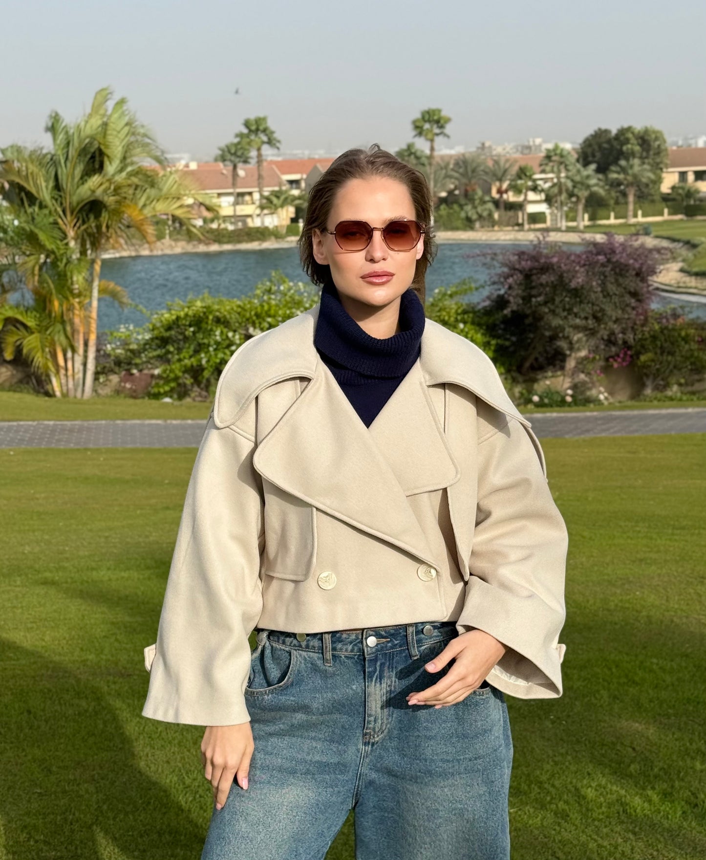 Callistos Beige Coat