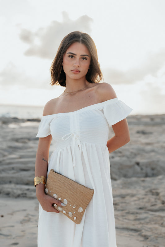 Callistos White Dress