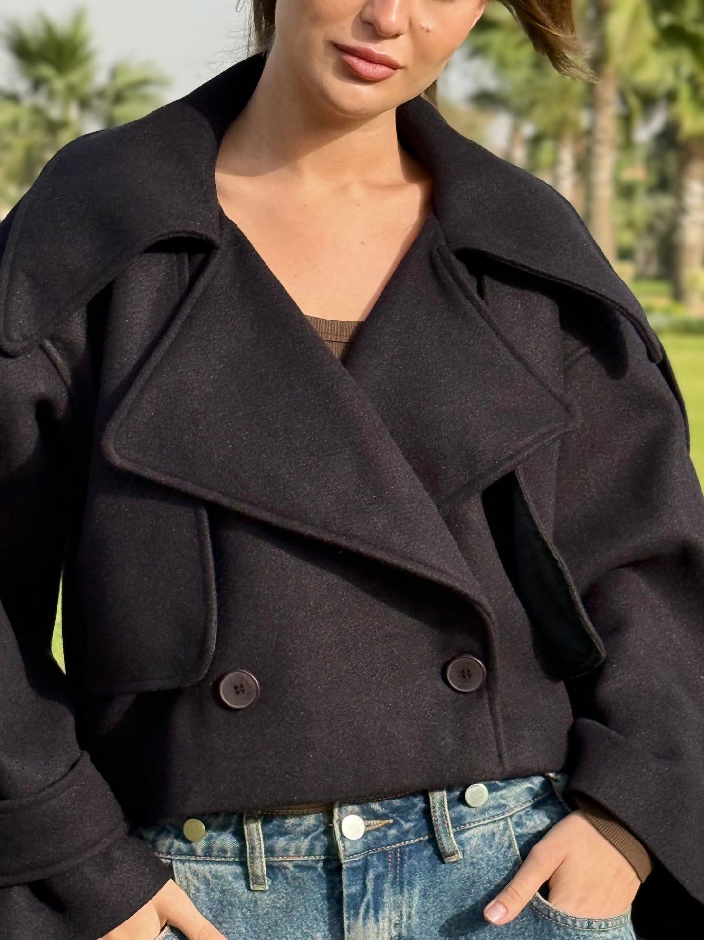 Callistos Black coat