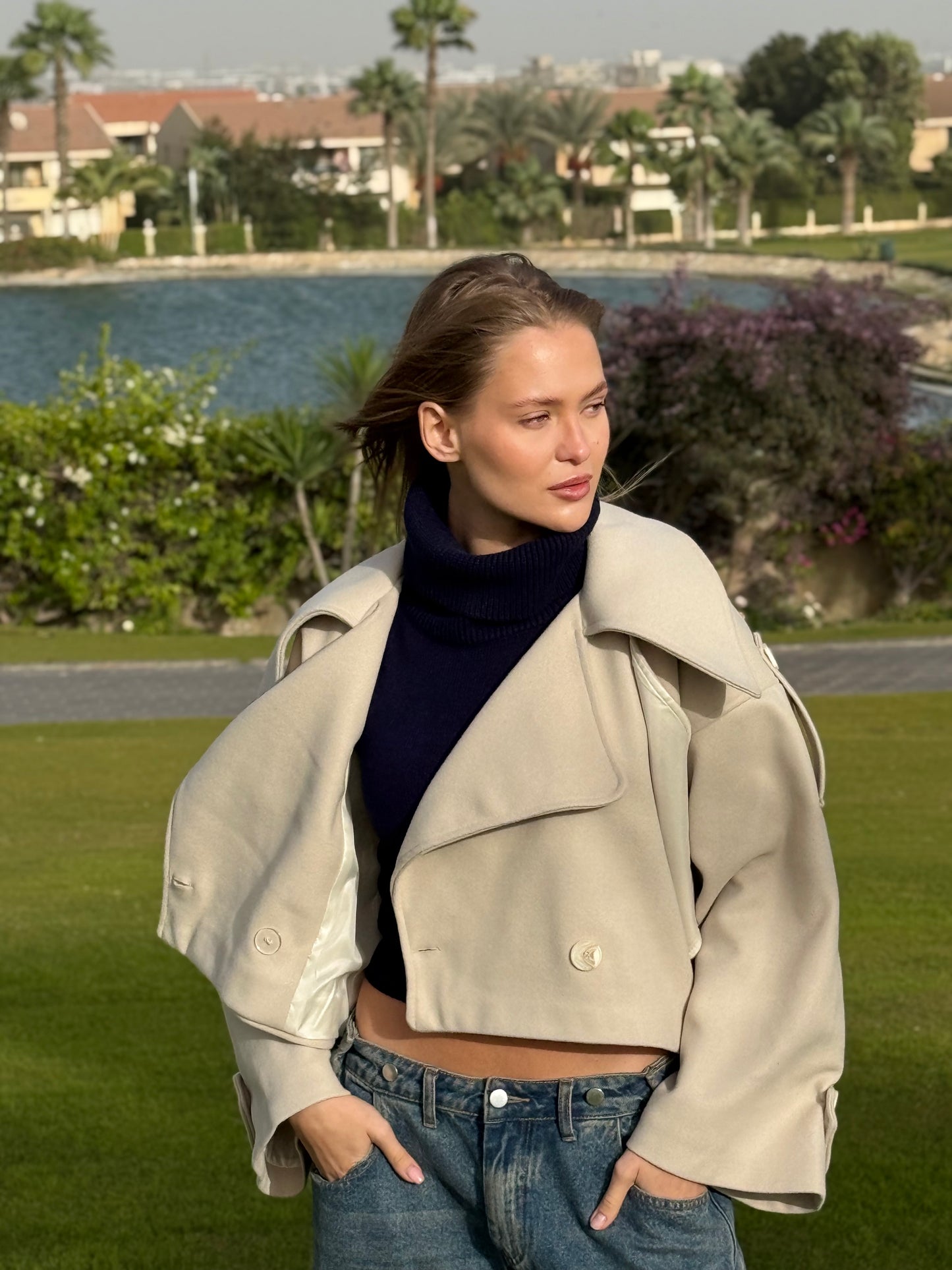 Callistos Beige Coat