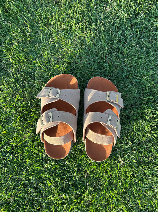 Mini Beige Slippers