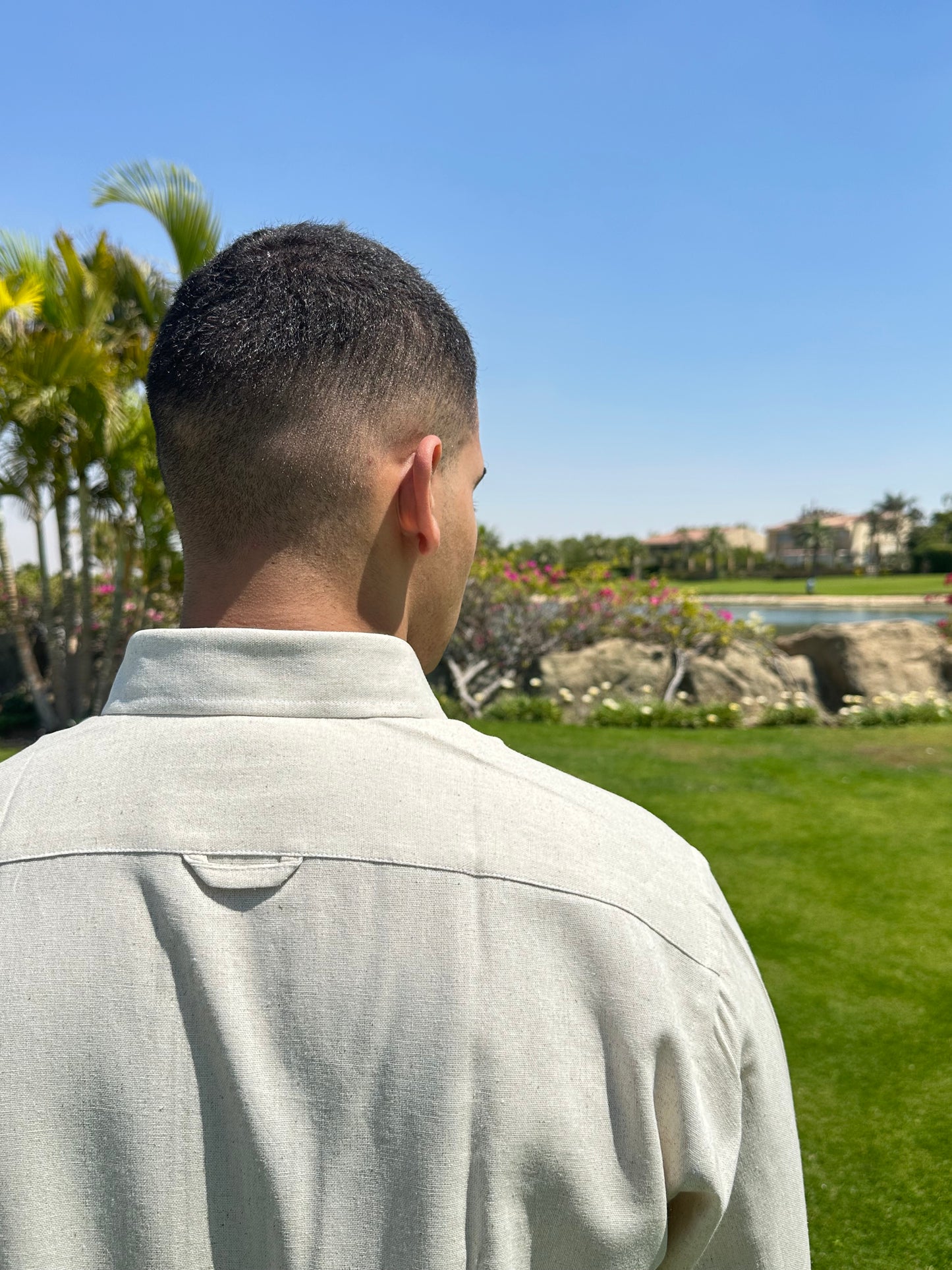 Beige Linen Shirt
