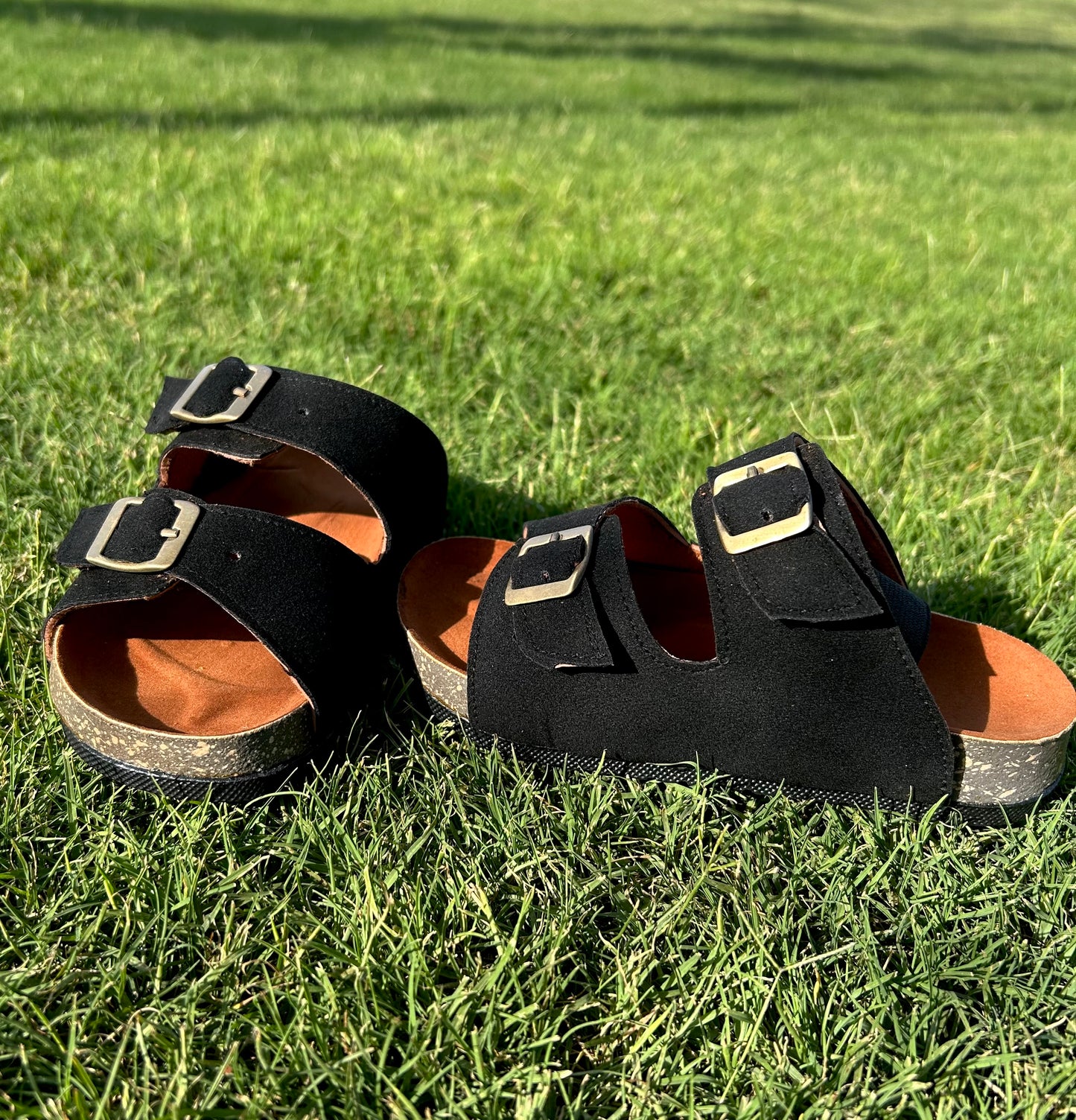 Mini Black slippers
